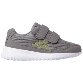Kappa Cracker Ii K scarpe bambino grigio-lime 260647K 1633