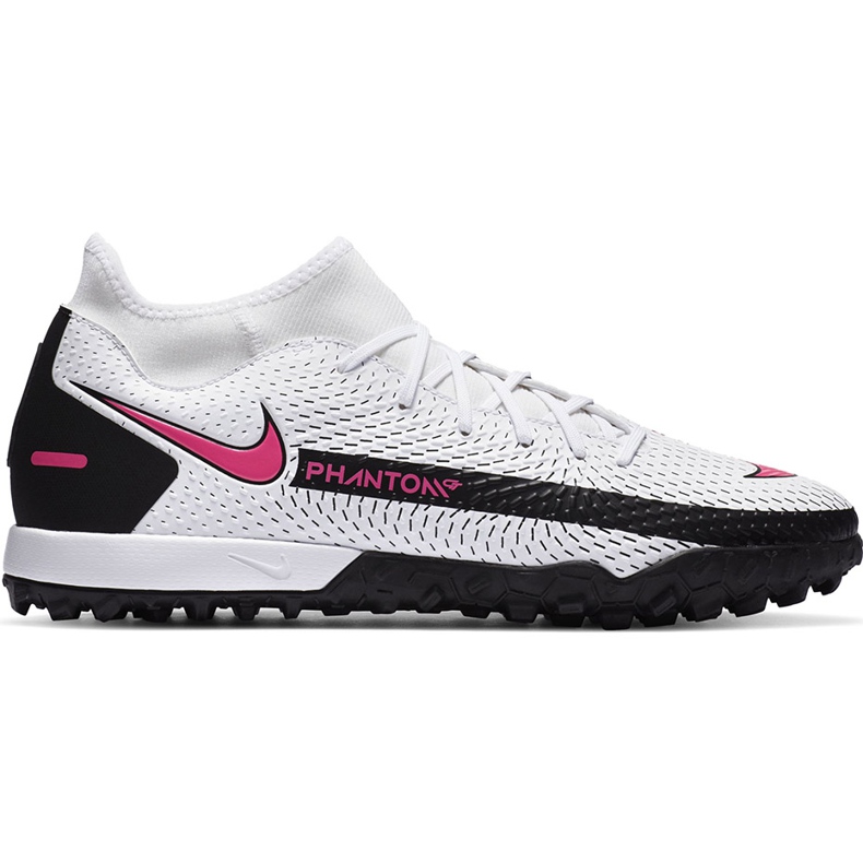 Scarpa da calcio Nike Phantom Gt Academy Df Tf CW6666 160 bianca bianca