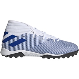 Scarpe da calcio Adidas Nemeziz 19.3 Tf EG7228 multicolore bianco