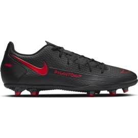 Nike Phantom Gt Club FG / MG CK8459 060 scarpe da calcio bianco nero