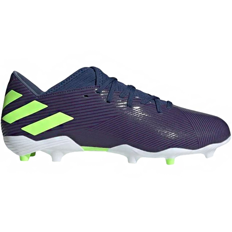 Scarpe da calcio Adidas Nemeziz Messi 19.3 Fg EF1806 viola blu navy