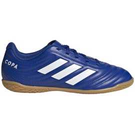 Scarpe da calcio Adidas Copa 20.4 In Junior EH0926 blu blu