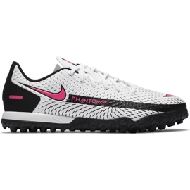 Scarpa da calcio Nike Jr Phantom Gt Academy Tf CK8484 160 bianco bianco