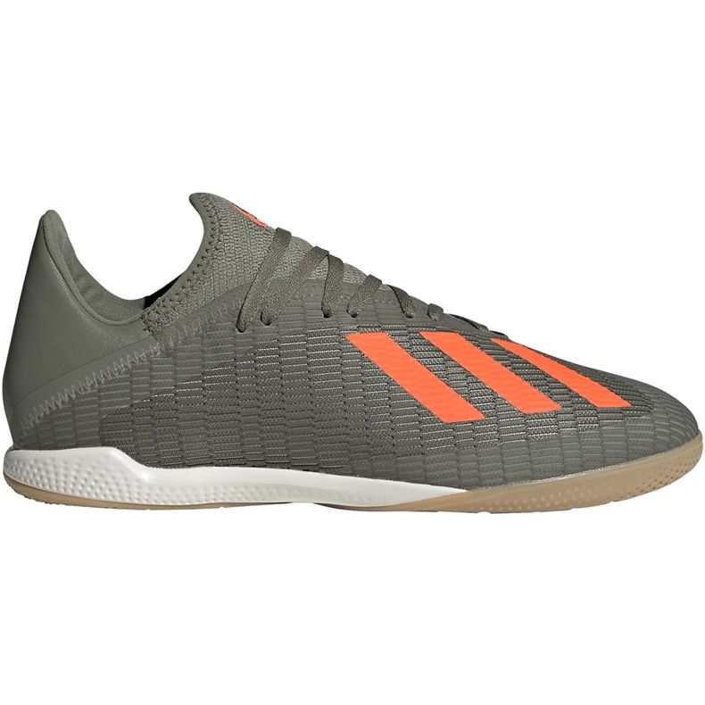 Adidas X 19.3 In scarpe da calcio verdi EF8367 grigio grigio
