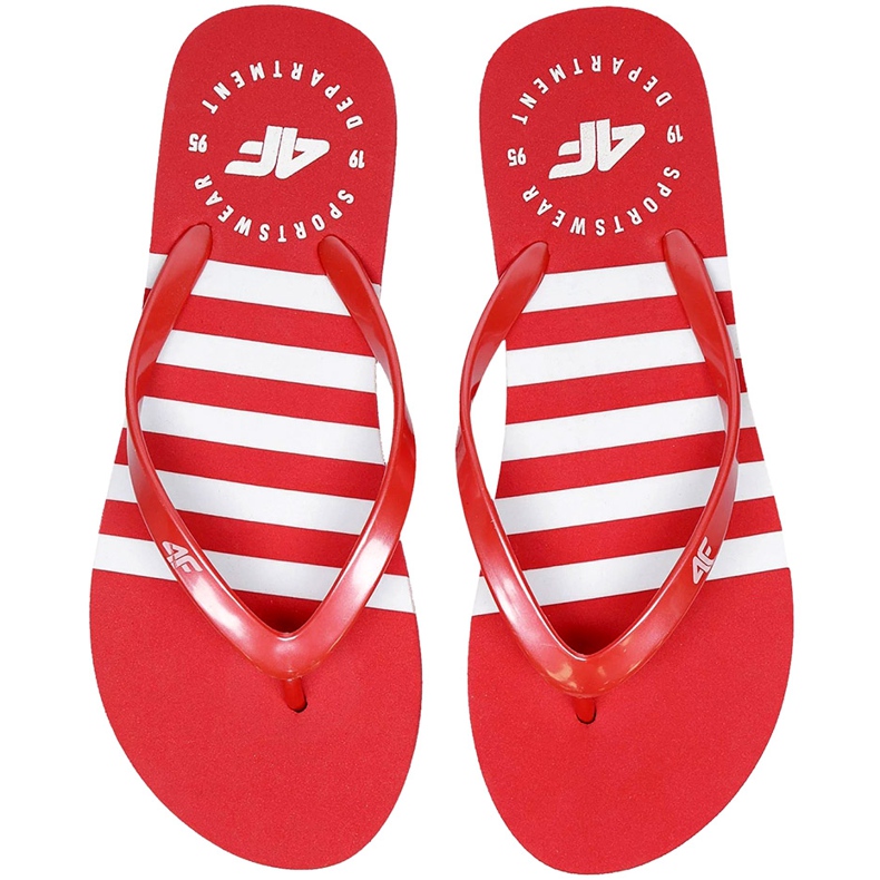 Ciabatte da donna 4F rosse H4L20 KLD004 62S rosso