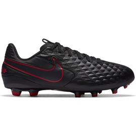 Scarpe da calcio Nike Tiempo Legend 8 Academy FG / MG Junior AT5732 060 nero nero