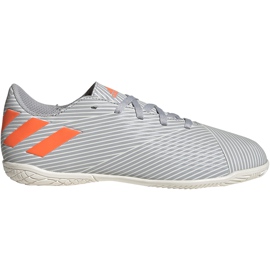 Adidas Nemeziz 19.4 In Jr grigio scarpe da calcio EF8307 multicolore