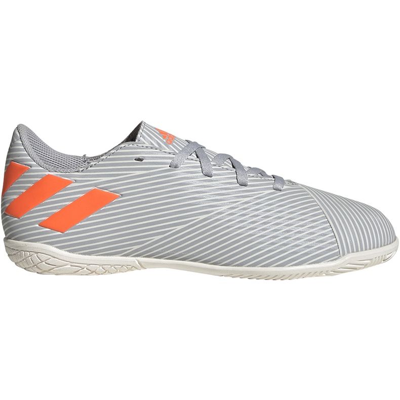 Adidas Nemeziz 19.4 In Jr grigio scarpe da calcio EF8307 multicolore
