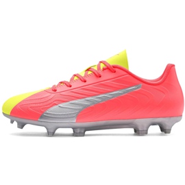 Puma One 20.4 Osg Fg Ag 105973 01 scarpe da calcio per bambini giallo