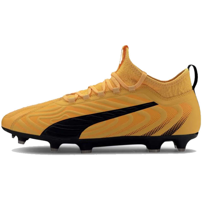 Scarpe da calcio Puma One 20.3 Fg Ag giallo 105826 01