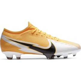 Nike Mercurial Vapor 13 Pro Fg AT7901 801 scarpe da calcio arancia giallo