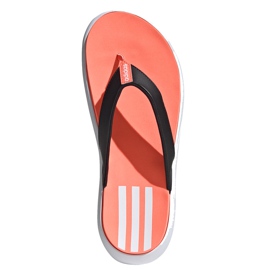 Adidas Donna Comfort Flip Flop pantofole arancione-nero-bianco EG2064 arancia