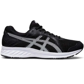 Asics Jolt 2 scarpe da corsa da uomo bianche e nere 1011A167 007 nero