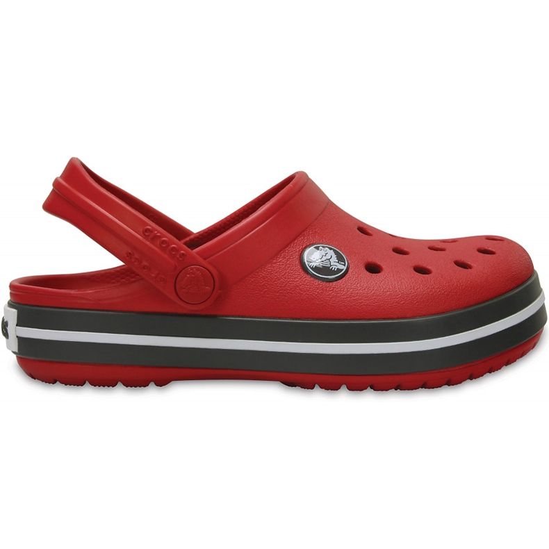 Crocs per bambini Crocband Clog K rosso-grigio 204537 6IB