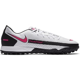 Scarpa da calcio Nike Phantom Gt Academy Tf CK8470 160 bianca bianca