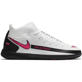 Scarpa da calcio Nike Phantom Gt Club Df Ic Junior CW6728 160 bianco bianco