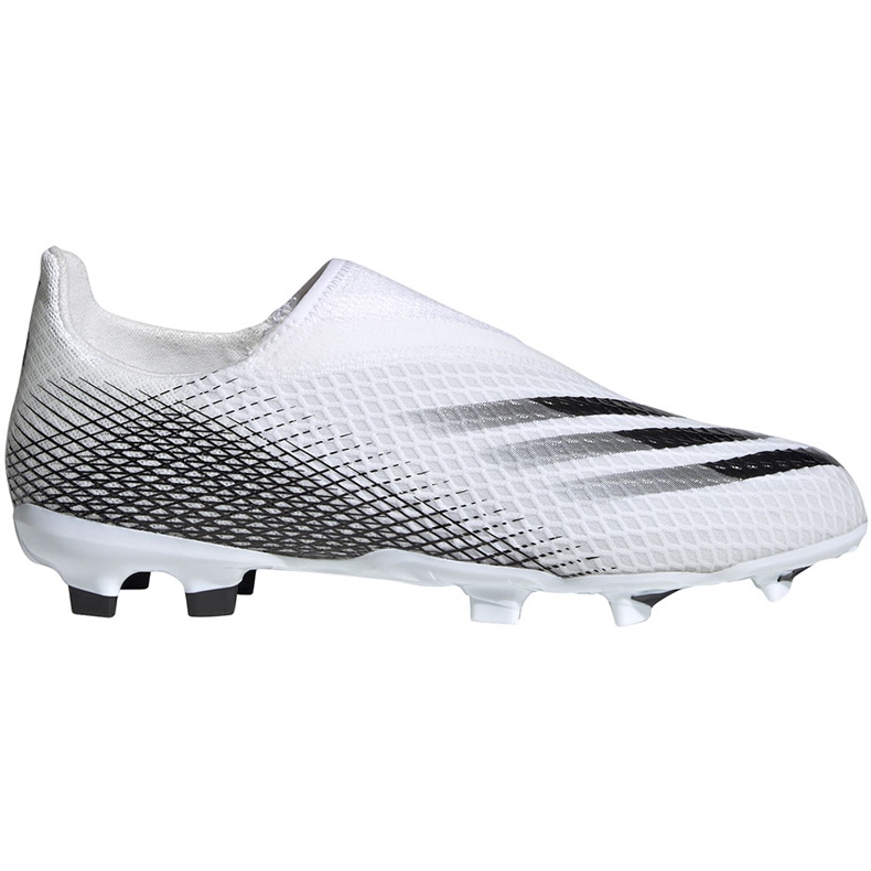 Scarpe da calcio Adidas X GHOSTED.3 Ll Fg Junior EG8151 bianca bianca