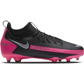 Nike Phantom Gt Academy Df FG / MG Junior CW6694 006 scarpe da calcio nero nero