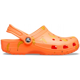 Zoccolo Crocs Kids Classic Vacay Vibes Arancione 206375801