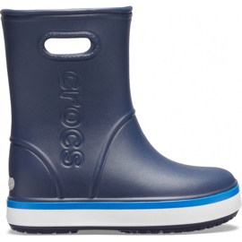 Stivali da pioggia Crocs per bambini Stivali da pioggia Crocband Kids blu navy 205827 4KB marina