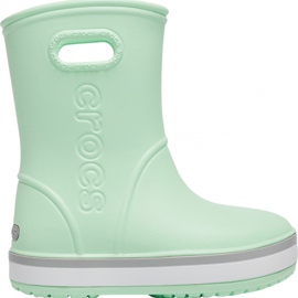 Stivali da pioggia Crocs per bambini Stivali da pioggia Crocband Kids verde 205827 3TO