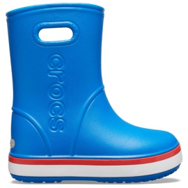 Stivali da pioggia Crocs per bambini Stivali da pioggia Crocband Kids blu 205827 4KD