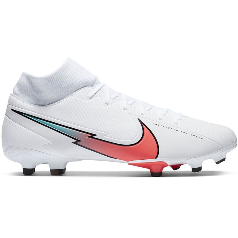 Scarpa da calcio Nike Mercurial Superfly 7 Academy FG / MG M AT7946 163 bianca