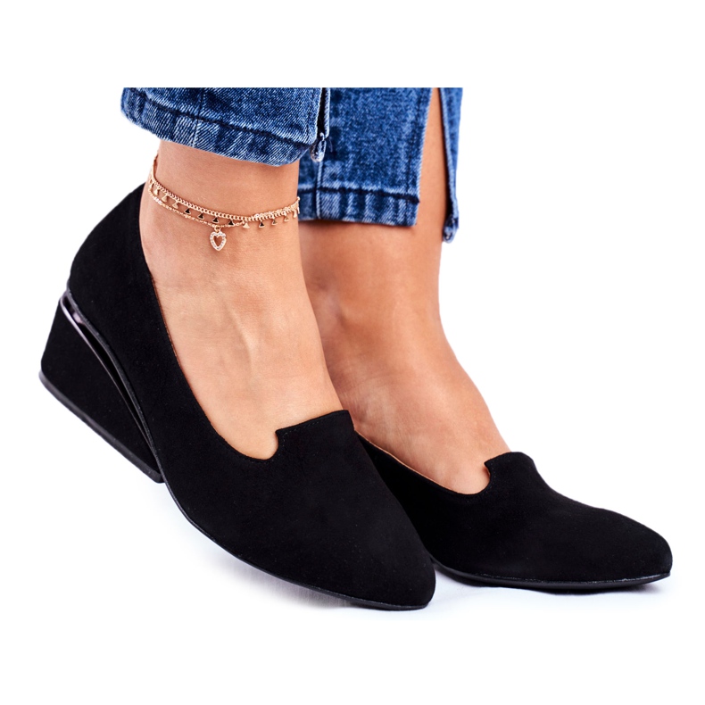Scarpe brogue da donna Exquisite Black 1205 nero