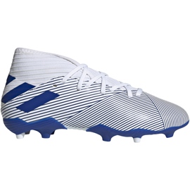 Le scarpe da calcio adidas Nemeziz 19.3 Fg Jr EG7245 grigio argento
