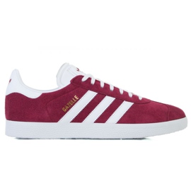 Scarpe Adidas Gazelle M B41645 bianca rosso