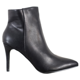 Sweet Shoes Stivali sexy in ecopelle nero