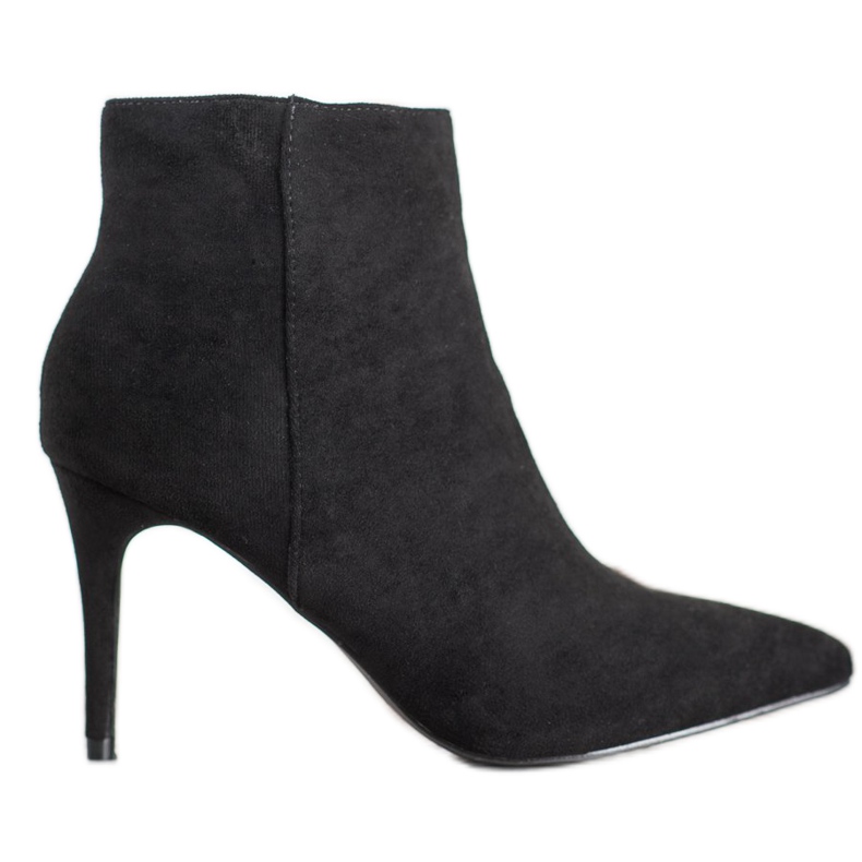 Sweet Shoes Stivali sexy in pelle scamosciata nero