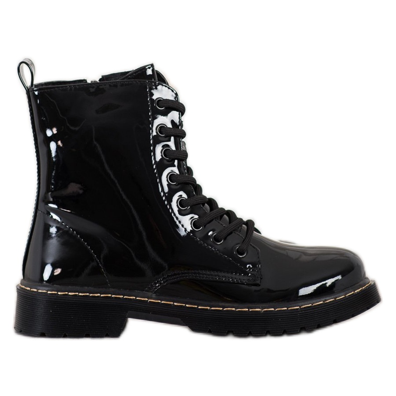 Small Swan Operai laccati nero