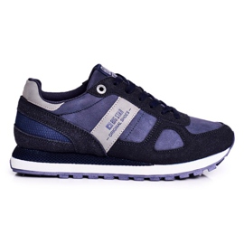 Scarpe sportive da donna Sneakers Big Star Navy Blue GG274676