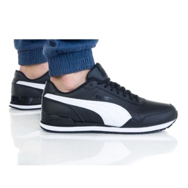 Puma St Runner V2 Full L 365277 11 scarpe bianco nero