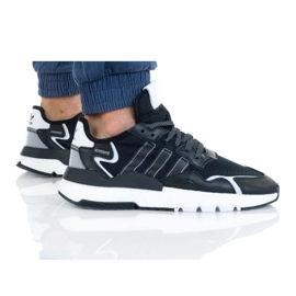 Scarpe Adidas Nite Jogger M FW2055 bianca nero