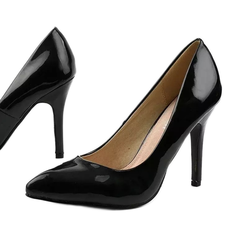 Décolleté nere sul tacco LEI-02 nero