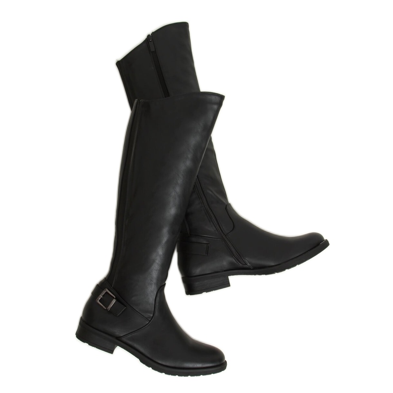 Stivali da donna neri H9208 Negro nero
