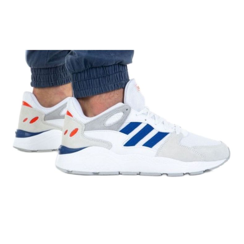 Scarpe Adidas Crazychaos M FW2719 bianca blu grigio