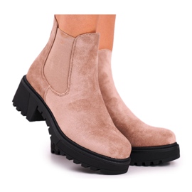 SEA Stivali Alti Da Donna Sidamo Beige