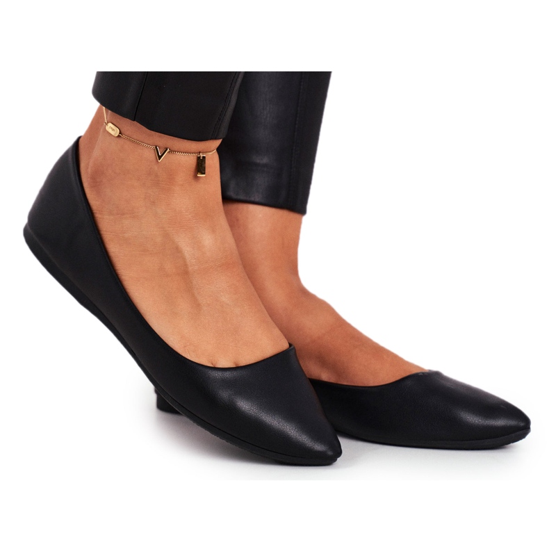 PS1 Ballerine eleganti da donna Black Maude nero