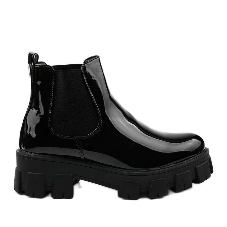 Stivali neri sulla piattaforma Lilney NC1086 nero