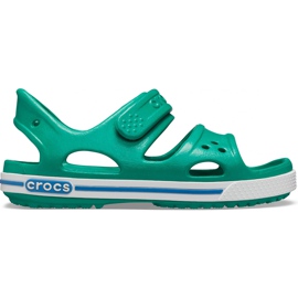 Sandali Crocs per bambini Crocband Ii Sandal Ps Kids verde-blu 14854 3TV