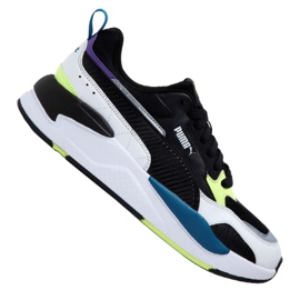Scarpe Puma X-Ray 2 Square M 373108-01 bianco nero multicolore