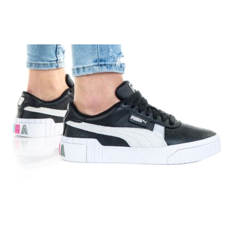 Puma Cali Variity W 374109 02 bianca nero