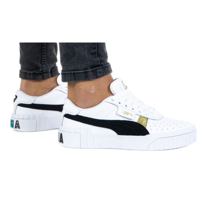 Puma Cali Varsity Wn'S W 374109 01 bianca nero