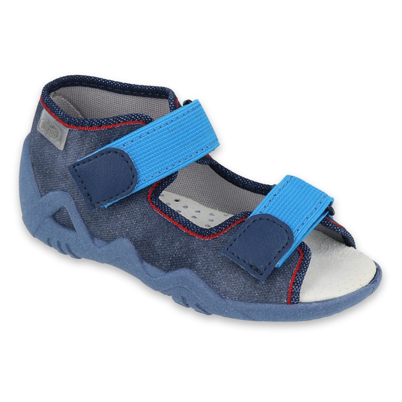 Scarpe da bambino Befado gialle 350P015 blu navy blu