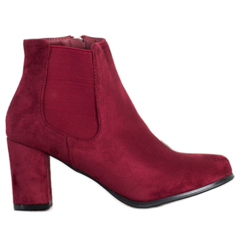 SHELOVET Stivali bordeaux rosso