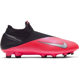 Nike Phantom Vsn 2 Elite Df Fg CD4161 606 scarpe da calcio multicolore rosso