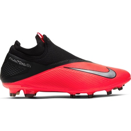 Scarpa da calcio Nike Phantom Vsn 2 Pro Df Fg CD4162 606 rosso nero rosso